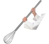 Fouet Professionnel inox pour marmite Vogue 1016 mm Gris