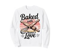 Fouet Rouleau à pâtisserie Baked with Nana's Love Sweatshirt