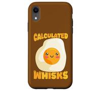 Fouets calculés drôles œufs Jeu de Mots Mignon culinaire Coque pour iPhone XR