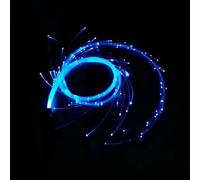 Fouets Légers - Fouet À Fibre Optique LED Rechargeable | Pixel avec Pivot À 360 Degrés, Effets De Modes Multiples, en Fibre pour Les Soirées Raves, Spectacles De Lumière