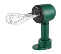 Fouets portables sans fil 20 W Puissance 3 vitesses réglables Corps ABS Batteur à œufs pour fouetter la crème œufs pâte double fouet électrique