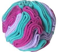 FOUFIT Hide n Seek Jouet à renifler pour Chien Rose/Violet Taille L 15,2 cm