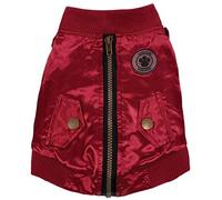 FouFou Dog 62511 Bomber Veste pour Chien Rouge Taille XL