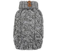 FouFou Dog 62602 Cityscape Pull pour Chiens, XS, Gris chiné