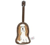 FouFou Dog Étiquette pour Bagage Motif Bichon Havanais