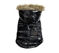 FouFou Dog ffd-08 61078 Coat Manteau d'hiver 2016, XXXL, Noir