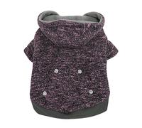 FouFou Dog FFD 61124 Sweat à Capuche Chiné pour Chien XL Rose