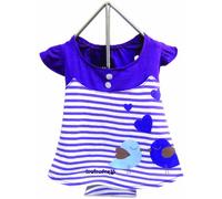 FouFou Dog FFDMSLB 57293 Miss Lovebird Dress Purple S Robe pour Chien 540 g