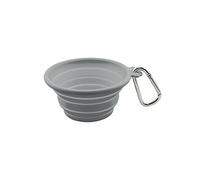 FouFou Dog Gamelle Pliable pour Chien et Chat Gris Taille M 60225