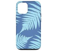 Fougère Bleue Feuilles Botanique Nature Feuille Forêt Coque pour iPhone 12/12 Pro