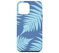 Fougère Bleue Feuilles Botanique Nature Feuille Forêt Coque pour iPhone 12 Pro Max