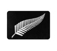Fougère Maorie De Nouvelle-Zélande Tapis De Porte Lavable Tapis De Sol Douces Tappeto pour Bureau Patio Couloir 60X40Cm