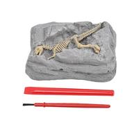 Fouille De Dinosaure - Découvrez des Œufs de Dinosaures en Creusant - Kit Scientifique Modèle Squelette Stimule l'Apprentissage Jeu Sensoriel Activités Créatives Cadeau d'Anniversaire
