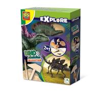 Fouille de dinosaures et de squelettes 2 en 1 - Stégosaure - SES CREATIVE