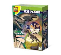 Fouille de dinosaures et de squelettes 2 en 1 - T-rex - SES CREATIVE