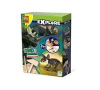 Fouille de Dinosaures et de Squelettes 2 en 1 - Tricératops