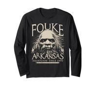 Fouke Arkansas Bigfoot 1890 Sasquatch Ivoire Art Manche Longue