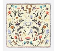 Foulard à fleurs et abeilles UN
