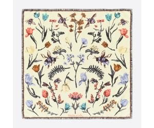 Foulard à fleurs et abeilles UN