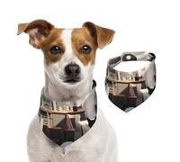 Foulard à pois colorés pour animal domestique, bandanas printemps été en coton doux pour chiot, accessoires réglables pour petites, moyennes et grandes filles, garçons, chiots de petite taille