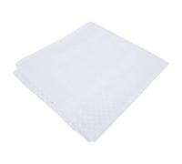 Foulard Arabe pour Homme, Musulman Décontracté Couvre-Chef Bandeau Costume pour L'Arabie Saoudite Dubaï Émirats Arabes Unis Voyage (Carré Blanc)