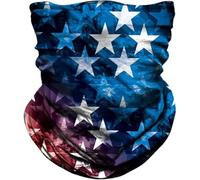 Foulard bouclier de gauche au cou, bandana masque facial sans couture pour moto, vélo, course bandeaux de tête