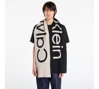 Foulard Calvin Klein Bold Logo 2-Tone Wool Scarf Black Universal