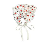 Foulard creux au crochet pour femmes et filles, bandanas décoratifs ethniques élégants à fleurs