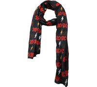 Foulard de AC/DC - Logo - pour Unisexe - noir/rouge Standard