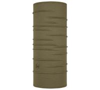 Foulard de protection Buff Safety Merino Wool Solid - Stone Grey Olive universel