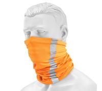 Foulard de protection Safety Coolnet UV Reflective Buff - R-Solid Orange Fluor universel