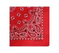 Foulard DéCoratif 5pcs Cotton Double Bandanas Headscarf Comfortable Multipurpose Handkerchief Pour DéCoration(Color1)