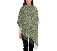 Foulard Echarpe Billets De Cent Dollars Anciens Hiver Foulards | Écharpe Chale Doux Châle en Cachemire Glands Echarpe For Mariage Soiree Fête Plage