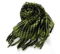 Foulard/écharpe Militaire Shemagh Tactique vert OD Keffiyeh - couleur: vert et noir - matière: 100% Coton (Delta Tactics)