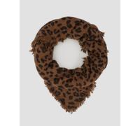 Foulard En Cachemire Pour Femmes Kujten Hachiko Leopard Ak3954-2261