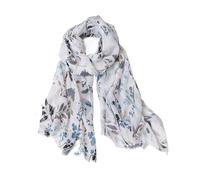 Foulard en coton et lin pour femme - Quatre saisons - Hijab musulman - Viscose - Respirant - 90 x 180 cm, QMD1376-01, 90X180CM