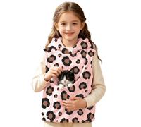 Foulard en polyester imprimé animal pour filles pour vêtements par temps | Écharpe drapée douce avec un motif léopard audacieux, présenté dans différentes options de couleur
