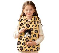 Foulard en polyester imprimé animal pour filles pour vêtements par temps | Écharpe drapée douce avec un motif léopard audacieux, présenté dans différentes options de couleur