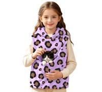Foulard en polyester imprimé animal pour filles pour vêtements par temps | Écharpe drapée douce avec un motif léopard audacieux, présenté dans différentes options de couleur