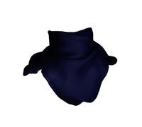 Foulard en Soie - ITENDANCE - Modèle Carré - Couleur Marine - Dimensions 52x52 cm - Pour Femme TU