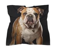 Foulard en soie légère, style bohème, idéal pour les cheveux, à porter comme un bouledogue anglais. Bandana en satin léger et tendance, parfait pour un sac, une pochette ou un cou.