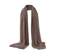 Foulard en soie pour femme, écharpe en mousseline de soie avec perles Baotou, article de fan du hijab musulman, v, taille unique