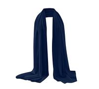 Foulard en soie pour femme, écharpe en mousseline de soie avec perles Baotou, article de fan du hijab musulman, AI, taille unique