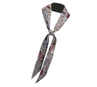 Foulard exotique fin pour femme avec poignée pour femme toucher soie