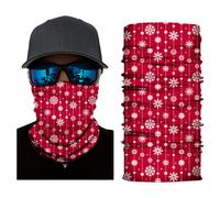 Foulard Facial Sans Couture, Couvre-Chef, Bandana, Cagoule, Guêtre De Cou Multifonction, Motif Décoratif De Noël