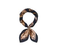 Desigual, Femme, Accessoires, Multicolore, Taille: ONE Size Écharpe Imprimée en Mélange Modal-Soie avec Motifs