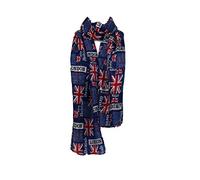 Foulard Femme Drapeau Anglais Drapeau Anglais Visco, bleu, taille unique