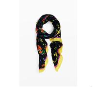 Echarpe femmes Desigual FOU MIXED FLOWERS RECTANGLE Multicolore Unique