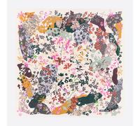 Foulard fragments floraux UN