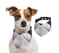 Foulard gros plan chauve-souris pour animal domestique, bandanas printemps-été en coton doux pour chiot, accessoires réglables pour petit, moyen et grand, fille, garçon, chiot de petite taille